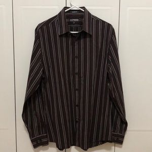 Express Mens Casual Button Down (M) 🌶
